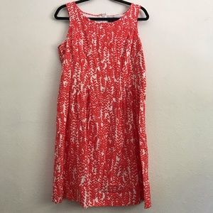 White and Coral summer dress RM LL (12)